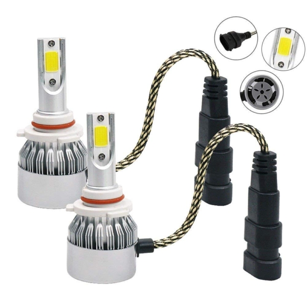 Lâmpada Super Led C6 HB3 6000K Branco Frio - Image 2